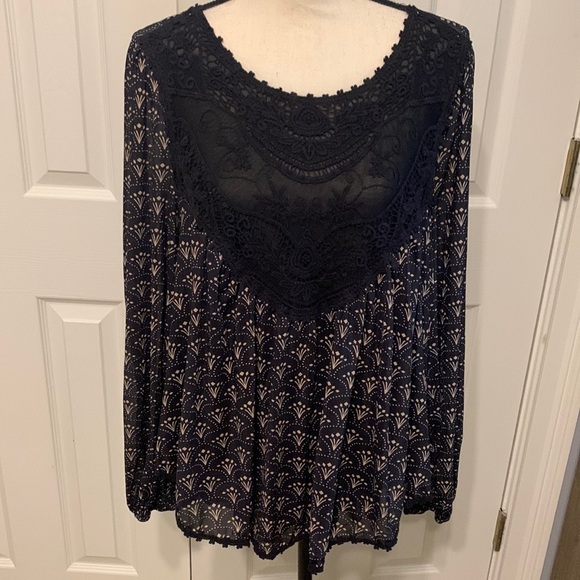 Ultra Pink Boho Top - Picture 1 of 11